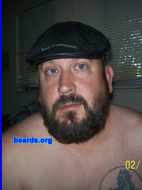 Thomas R.
Bearded since: 2008.  I am a dedicated, permanent beard grower.

Comments:
I was inspired by my uncle at a very young age, and always said that once I was I was able to grow a beard, that I would grow one. After twenty-two years in the US military (no beards allowed) and three years of battling with my wife, I proceeded to start my beard in February 2008.

How do I feel about my beard?  I am excited to see just how long it will grow and how long it takes.
Keywords: full_beard