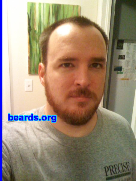 Tim P.
Bearded since: 1992.  I am a dedicated, permanent beard grower.

Comments:
I have had a goatee since I was nineteen. Now that I'm edging up on forty, I wanted to see if I could grow a good enough looking full beard to keep for life.

How do I feel about my beard? I LOVE IT! I cant wait to see it in a year from now!
Keywords: full_beard