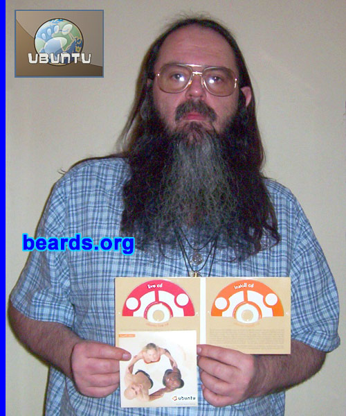 Vance L.
Bearded since: 2000.  I am a dedicated, permanent beard grower.

Comments:
I had to be clean shaven during four years in the Army. Except for that time, I have had a beard from the age of fifteen. 

Why? I didn't grow it. It grows on its own! I find that these days it is a most effective filter -- it screens out the judgmental.

How do I feel about my beard?  It is natural. I think it "just looks right" it "belongs". And besides, it gives your hands something to do while thinking deeply. It has become part of who and what I am.
Keywords: full_beard