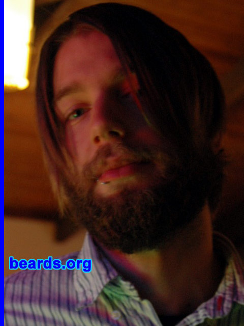 Andrew
Bearded since: 2005. I am an experimental beard grower.

Comments:
I grew my beard because I like the look and because no one else my age can grow one. I'm proud of it. 
Keywords: full_beard