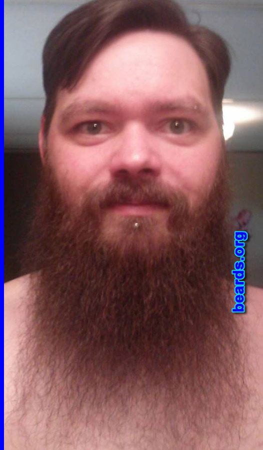 Brandon
Bearded since: 2012.  I am a dedicated, permanent beard grower.

Comments:
Why did I grow my beard? Because I can.

How do I feel about my beard? I enjoy having one.
Keywords: full_beard