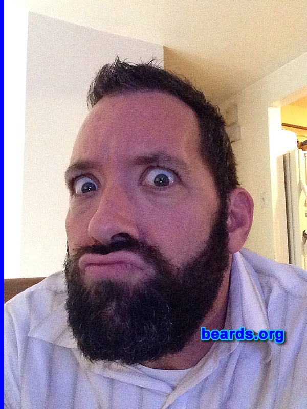 Bill G.
Bearded since: 2013. I am an experimental beard grower.

Comments:
Why did I grow my beard? To see if I could.

How do I feel about my beard? I think I like it. 
Keywords: full_beard