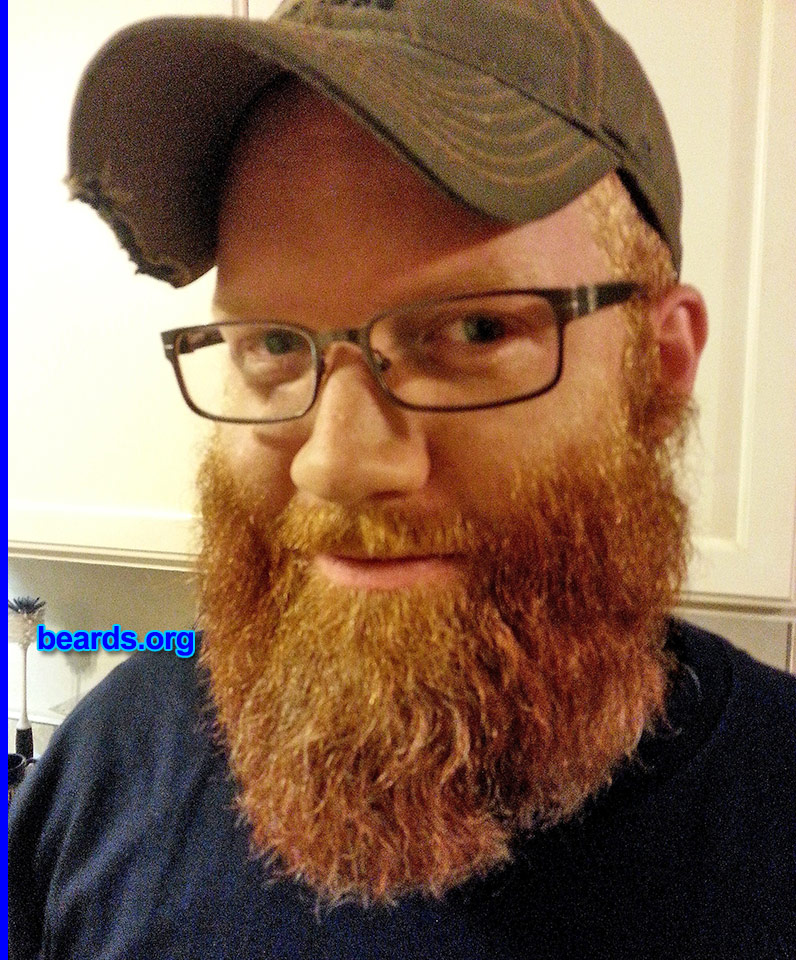 Brian T.
Bearded since: 1996. I am a dedicated, permanent beard grower.

Comments:
Why did I grow my beard? I've had facial hair since the middle of high school and for a while was a big sideburns / seasonal beard grower. I've always kept it somewhat groomed. This past summer while on vacation in the mountains I got the okay from my beautiful wife not to shave. I haven't seen a razor since then and I don't see one in my future. Let it grow!

How do I feel about my beard? Having a nice full beard is like having a conversation without having to say a single word.
Keywords: full_beard