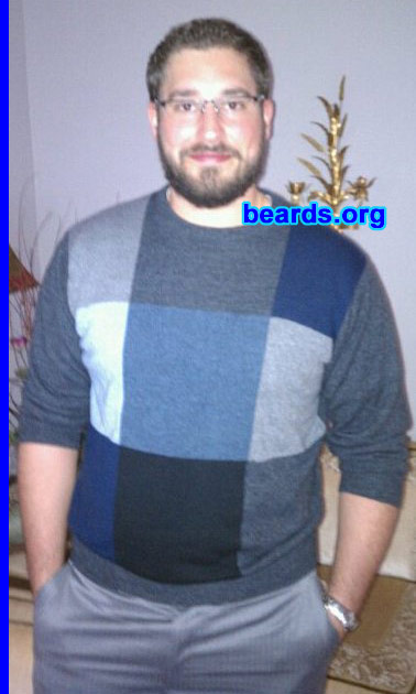 Chris A.
Bearded since: 2010.  I am an occasional or seasonal beard grower.

Comments:
I grew my beard for No-shave November, Decembeard, and Manuary.

How do I feel about my beard?  I like it.
Keywords: full_beard