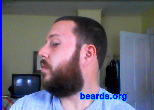 Chad
Bearded since: 2011. I am an occasional or seasonal beard grower.

Comments:
I grew my beard for a change in style and to see how different the beard would make me look.

How do I feel about my beard?  It's definitely worth the experience. I like to compare my beard with others and examine the many differences that beards offer.
Keywords: full_beard