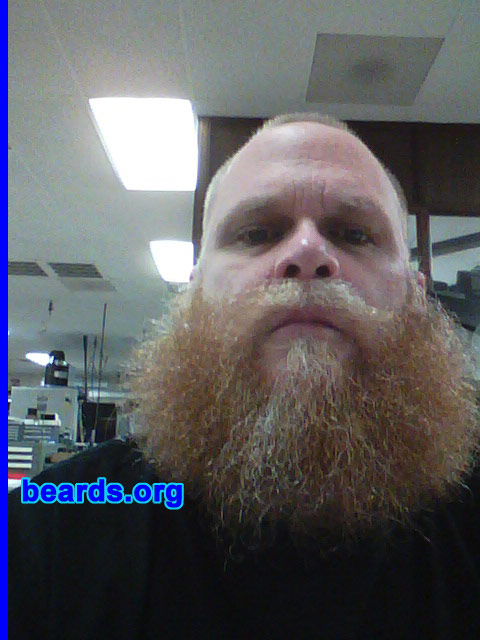 Charlie T.
Bearded since: 2011. I am a dedicated, permanent beard grower.

Comments:
I grew my beard because I always loved ZZ Top's beards.

How do I feel about my beard? Now that I have a job where I don't have to shave, it's awesome. 
Keywords: full_beard
