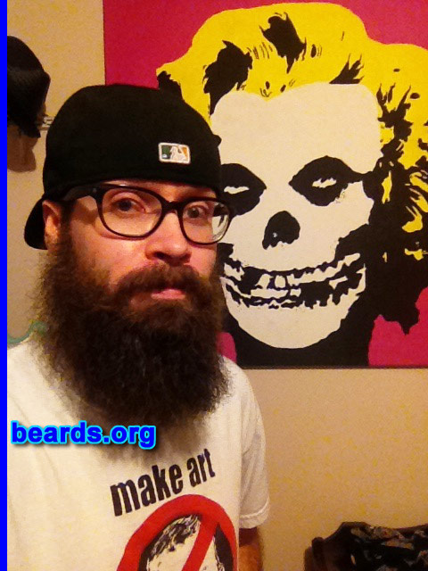 Corey
Bearded since: 2008. I am a dedicated, permanent beard grower.

Comments:
Why did I grow my beard? Why wouldn't you want to grow a beard??

How do I feel about my beard? I love it. It's part of who I am. To be clean shaven is unacceptable.
Keywords: full_beard