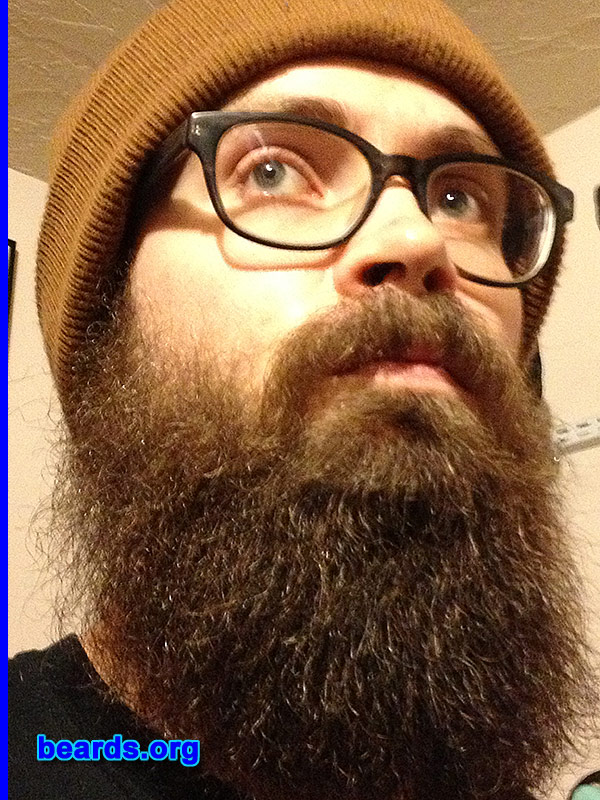 Corey
Bearded since: 2008. I am a dedicated, permanent beard grower.

Comments:
Why did I grow my beard? Why wouldn't you want to grow a beard??

How do I feel about my beard? I love it. It's part of who I am. To be clean shaven is unacceptable.
Keywords: full_beard