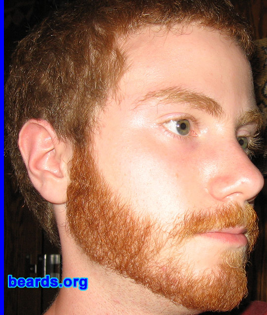 Daniel
Bearded since: 2004. I am a dedicated, permanent beard grower.

Comments:
I grew my beard to stand out and look uniquely manly. I love it, and hope it gets better with age. 
Keywords: full_beard