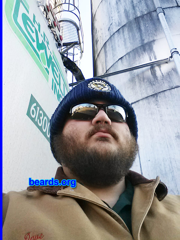 Dave F.
Bearded since: 2013. I am a dedicated, permanent beard grower.

Comments:
Why did I grow my beard? I have a baby face.

How do I feel about my beard? Slow grower, but coming in nice.
Keywords: full_beard