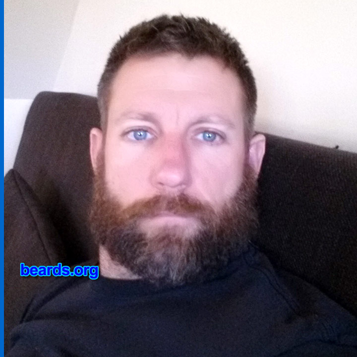 Dave
Bearded since: 2013. I am an experimental beard grower.

Comments:
Why did I grow my beard? Being a former Marine, I never had a chance to grow a beard. So now I don't have to shave I wanted to try to grow a beard, a new beginning.

How do I feel about my beard? I love it.  My loving wife on the other hand hates it!!
Keywords: full_beard
