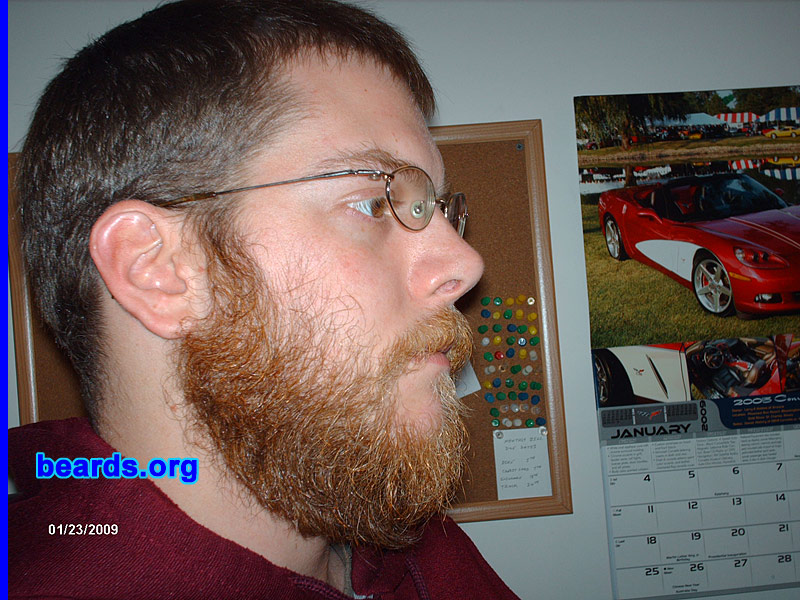 Ian M.
Bearded since: 2008.  I am a dedicated, permanent beard grower.

Comments:
I grew my beard because real men grow beards.

How do I feel about my beard?  I love it. 
Keywords: full_beard