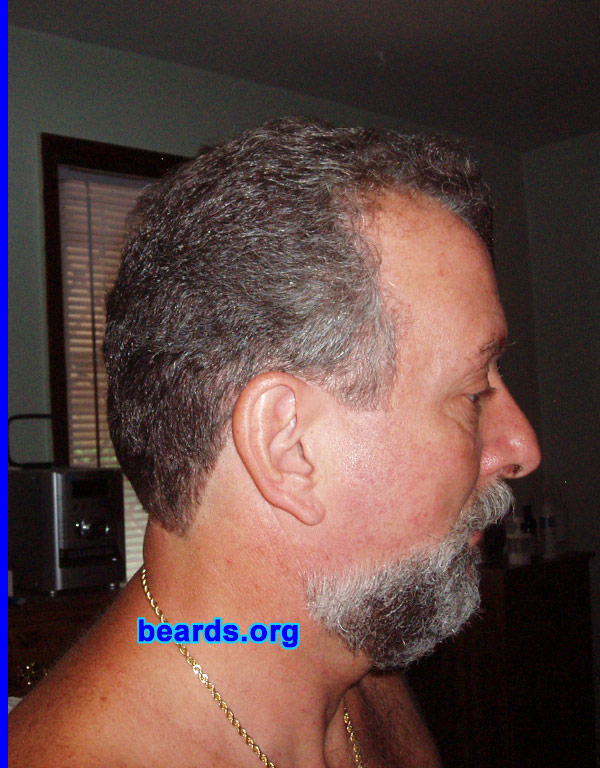 Jack Figaretti
Bearded since: 1972.  I am a dedicated, permanent beard grower.

Comments:
I grew my beard because I can. I feel lost without it. There have only been a few short times since high school that I did not have my beard.

How do I feel about my beard?  We get along pretty well most of the time. We struggle when my beard is longer and it gets wild looking.
Keywords: goatee_mustache