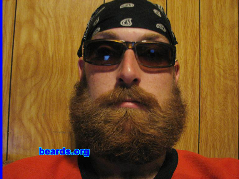 Jonny
Bearded since: 2008.  I am an experimental beard grower.

Comments:
I grew my beard because of hockey playoffs.

How do I feel about my beard?  Love it.  Absolutely love it.
Keywords: full_beard
