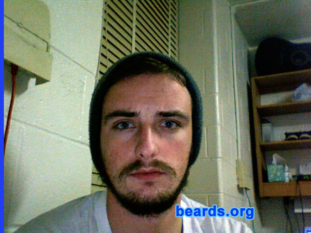 Jim
Bearded since: Summer 2008.  I am an experimental beard grower.

Comments:
I grew my beard because I wanted to see how it looked since I felt I looked too baby-faced.

How do I feel about my beard?  I feel fantastic about it.  It really boosted my self-esteem a bunch and I don't want to be without it anytime soon.
Keywords: full_beard