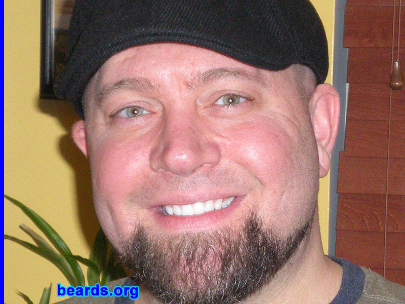 Kevin
Bearded since: 2000.  I am a dedicated, permanent beard grower.

Comments:
I grew my beard because I have always liked beards.

How do I feel about my beard? Always have loved facial hair!  Switch it up all the time... 
Shave it completely off about once a year to shock people, then grow it back!

Full beard, goatee, chops...always something there!!!!  Always something different!

I have always liked the natural look of a beard...  I am a pretty free-spirited, low-maintenance kind of guy...
Keywords: goatee_only