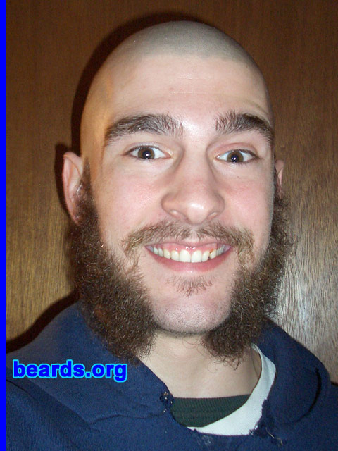 Mark
Bearded since: 2005.  I am a dedicated, permanent beard grower.

Comments:
I grew my beard because I've wanted one since I was little and they look really cool!

How do I feel about my beard?  I enjoy having it and sometimes wish it was this or that, but then realize that some men can't grow beards and I should be thankful.
Keywords: mutton_chops soul_patch
