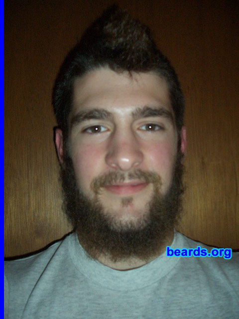 Mark
Bearded since: 2005. I am a dedicated, permanent beard grower.

Comments:
I grew my beard because I've wanted one since I was little and they look really cool!

How do I feel about my beard? I enjoy having it and sometimes wish it was this or that, but then realize that some men can't grow beards and I should be thankful.
Keywords: full_beard