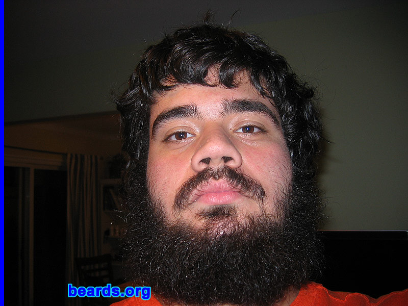 Max
Bearded since: 2009. I am a dedicated, permanent beard grower.

Comments:
I grew my beard to look older.

How do I feel about my beard?  Awesome beard for an eighteen-year-old.
Keywords: full_beard