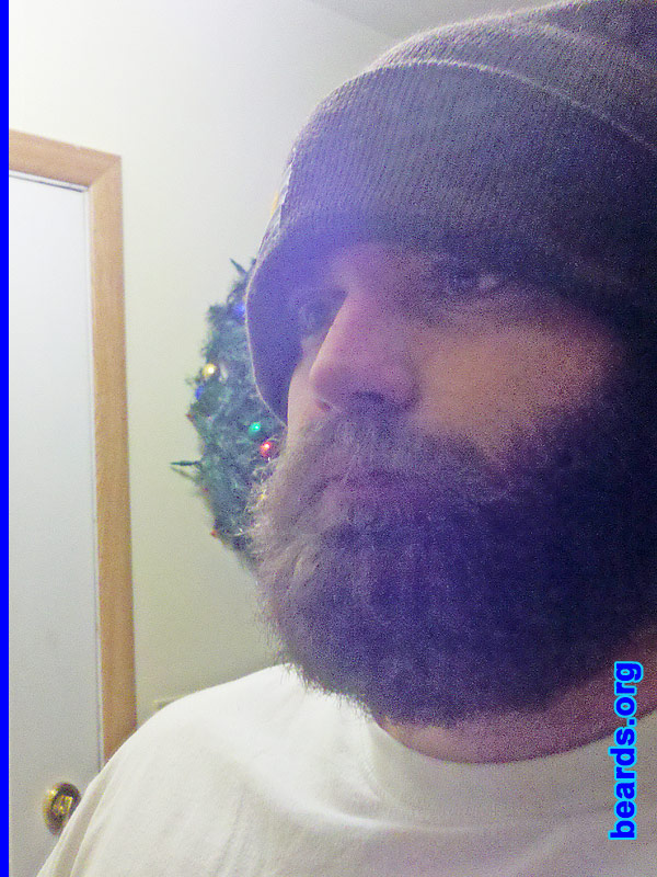 Nicholas B.
Bearded since: 1996. I am a dedicated, permanent beard grower.

Comments:
I grew my beard because it's a man's lost art.

How do I feel about my beard? Older I get, the thicker it gets...
Keywords: full_beard