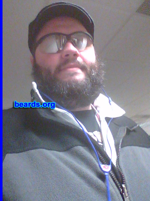 Paul S.
Bearded since: 2012. I am an occasional or seasonal beard grower.

Comments:
Why did I grow my beard? I grew it for the winter. Also I was going on a missions trip to Guatemala in February 2013 and wanted the kids to see it.  Also, I grew my beard because Jesus had a beard. :-)}

How do I feel about my beard?  I really like it.  It makes me feel very manly. I recently trimmed it down to a goatee, but missed having it. So now I'm growing it back from now through winter, hoping it will be majestic by Christmas time. Also, my wife says she likes it.  Not too many wives say that about beards.  So it encourages me to keep growing.
Keywords: full_beard