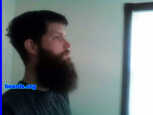 Robert
Bearded since: 2000.  I am a dedicated, permanent beard grower.

Comments:
I grew my beard to be different.  Growing a beard is an accomplishment

How do I feel about my beard?  I shed a tear when my hair stylist came way too close to my beard with the clippers.
Keywords: full_beard