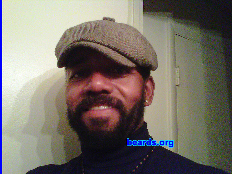 Reginald F.
Bearded since: 2011. I am an experimental beard grower.

Comments:
I grew my beard because all my heroes just happen to be bearded when I realized it.  It makes feel whole and natural. Also biblical references show that the many prophets were bearded. It can't be wrong.

How do I feel about my beard? Love it!
Keywords: full_beard