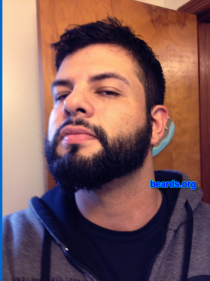 Ramses
Bearded since: 2013. I am an experimental beard grower.

Comments:
Why did I grow my beard? To see how awesome I can get it.

How do I feel about my beard? I love my beard. Family loves, too.  My son gets upset if I shave.
Keywords: full_beard