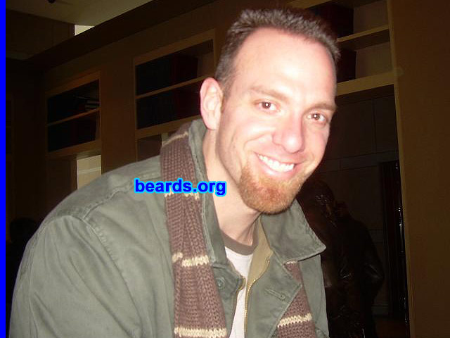 Todd
Bearded since: 2002.  I am a dedicated, permanent beard grower.

Comments:
I grew my beard for a change of pace and it seems to be a hit with the fairer sex.  So I keep it.

How do I feel about my beard?  I like it, but I grow tired of the style periodically.  So I change it up. I came to this web site looking for a new style to try and found many interesting choices.
Keywords: goatee_only