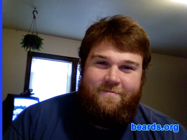 William
Bearded since: 2007 (2 months ago).  I am an occasional or seasonal beard grower.

Comments:
I grew my beard because I was sick of shaving.

How do I feel about my beard?  Love it.
Keywords: full_beard