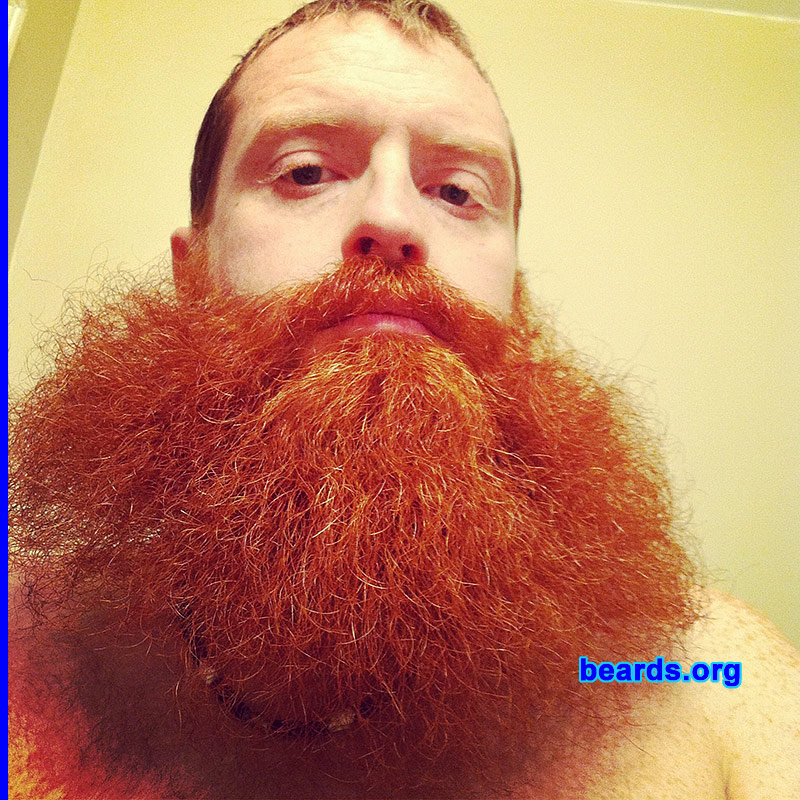 Brian
Bearded since: 2010. I am a dedicated, permanent beard grower.

Comments:
Why did I grow my beard? I used to have just a mustache and goatee and my wife said to just let it grow and see what happens. It's the best advice she's ever given. LOL.

How do I feel about my beard? I love my beard.  It has become part of who I am and I might trim it a little to keep it healthy, but I will never cut it.
Keywords: full_beard