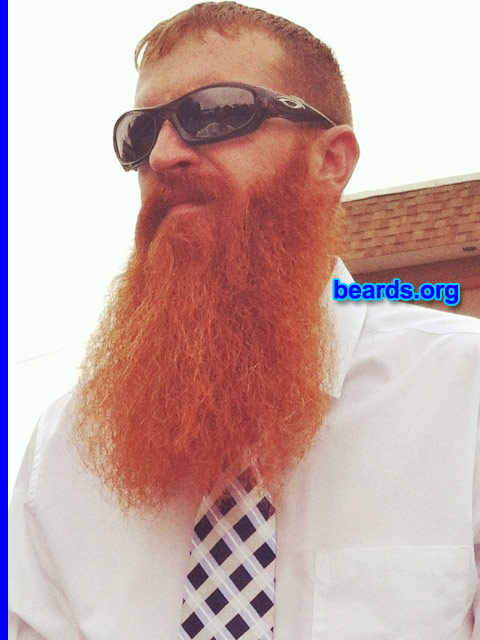 Brian M.
Bearded since:  2010. I am a dedicated, permanent beard grower.

Comments:
Why did I grow my beard? Because I can.

How do I feel about my beard? It's glorious.  LOL.
Keywords: full_beard