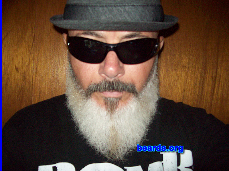 Ray W.
Bearded since: 1999. I am a dedicated, permanent beard grower.

Comments:
Why did I grow my beard? I'm a man.

How do I feel about my beard? It`s a glorious man mane.
Keywords: full_beard