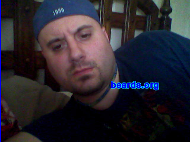 Steve
Bearded since: 2003.

Comments:
I grew my beard because I was bored.  Grew beard.  Love it.  Sensational.

How do I feel about my beard?  Love it.
Keywords: goatee_mustache