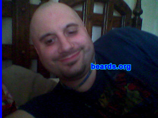 Steve
Bearded since: 2003.

Comments:
I grew my beard because I was bored.  Grew beard.  Love it.  Sensational.

How do I feel about my beard?  Love it.
Keywords: goatee_mustache