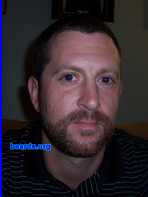 Adam S.
Bearded occasionally since 1994.  I am an occasional or seasonal beard grower.

Comments:
I grew my beard because I had a couple of weeks off of work. I'm in the U.S. Air Force.

How do I feel about my beard?  I loved it.  But it had to go when I went back to work. I grow it every chance I get.
Keywords: full_beard