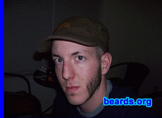 Cory Ayers
Bearded since: 2001.  I am a dedicated, permanent beard grower.

Comments:
I grew my beard to bring back the muttons.

Everyone should rock the mutton chops.
Keywords: mutton_chops