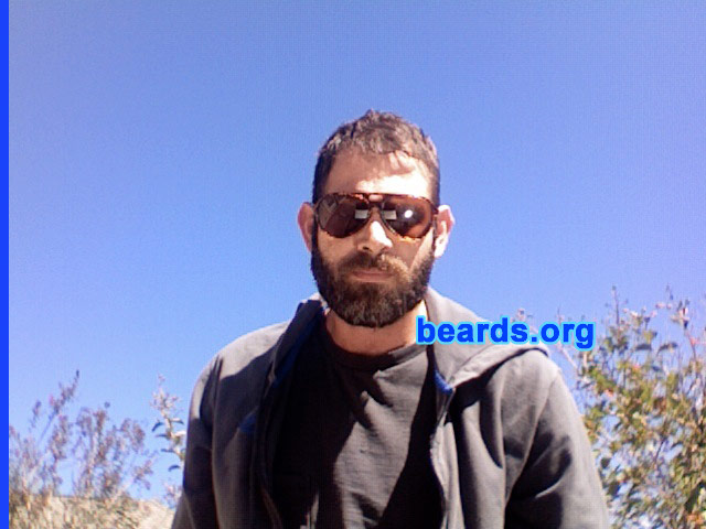Christopher
Bearded since: 2010.  I am an occasional or seasonal beard grower.

Comments:
I grow my beard each fall and keep it usually until mid May.  I work outside in Charleston, South Carolina and it starts to feel like I'm wearing a sweater on my face when the temps start hitting the upper 80s.  Maybe 2011 will be the summer I make it through.

How do I feel about my beard? I love my beard. I really do. I enjoy shampooing it every day. There are certain stages when I wish I could jump ahead three weeks.  But all in all, I enjoy the process and look forward to each year.
Keywords: full_beard