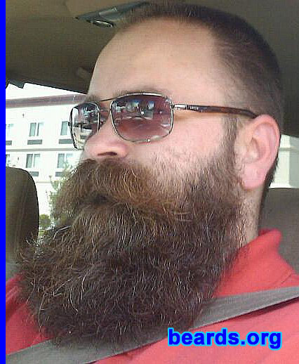 Dwayne D.
Bearded since: 1995. I am a dedicated, permanent beard grower.

Comments:
I grew my beard because it's the sign of manhood. I feel unnatural without it!

How do I feel about my beard? I love my beard and the various forms of facial hair I've had over the years. It's no less a part of me than my arm.
Keywords: full_beard