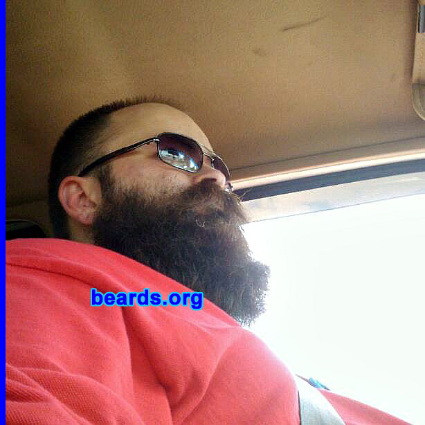 Dwayne D.
Bearded since: 1995. I am a dedicated, permanent beard grower.

Comments:
I grew my beard because it's the sign of manhood. I feel unnatural without it!

How do I feel about my beard? I love my beard and the various forms of facial hair I've had over the years. It's no less a part of me than my arm.
Keywords: full_beard