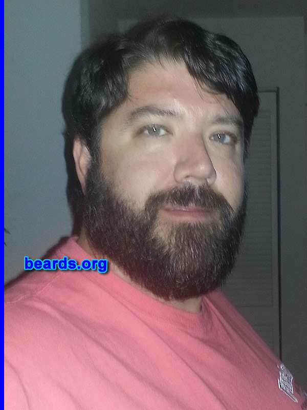 Derek B.
Bearded since: June 2013. I am a dedicated, permanent beard grower.

Comments:
Why did I grow my beard? The new up rising of beard popularity!
Decided to start growing it to find out my beard's terminal length.

How do I feel about my beard? I'm digging my beard!
Keywords: full_beard