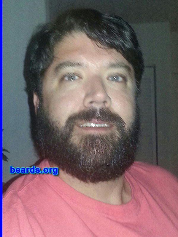Derek B.
Bearded since: June 2013. I am a dedicated, permanent beard grower.

Comments:
Why did I grow my beard? The new up rising of beard popularity!
Decided to start growing it to find out my beard's terminal length.

How do I feel about my beard? I'm digging my beard!
Keywords: full_beard