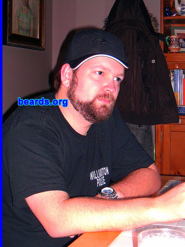 Gortex
Bearded since: 2002.  I am a dedicated, permanent beard grower.

Comments:
I grew a goatee for a play back in 2002 and it progressed from there.

How do I feel about my beard?  I feel it could be a bit fuller in the cheek area and I am having a bit of a dry skin issue at my chin, under my bottom lip, and my "Murphy area" (under my nose).   I have found that virgin coconut oil helps with the dry skin if applied two to three times a week and it softens the beard nicely -- enough to allow my newborn girl to grasp, but not a firm GI-JOE Kung-Fu grip. I have received many compliments from friends and random fellow beardsmen.
Keywords: full_beard