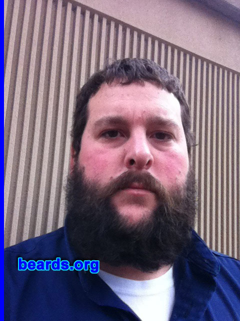 Kris F.
Bearded since: 2012. I am a dedicated, permanent beard grower.

Comments:
Why did I grow my beard? Increasing cost of shaving products.

How do I feel about my beard? Not as full as I would like it to be.
Keywords: full_beard