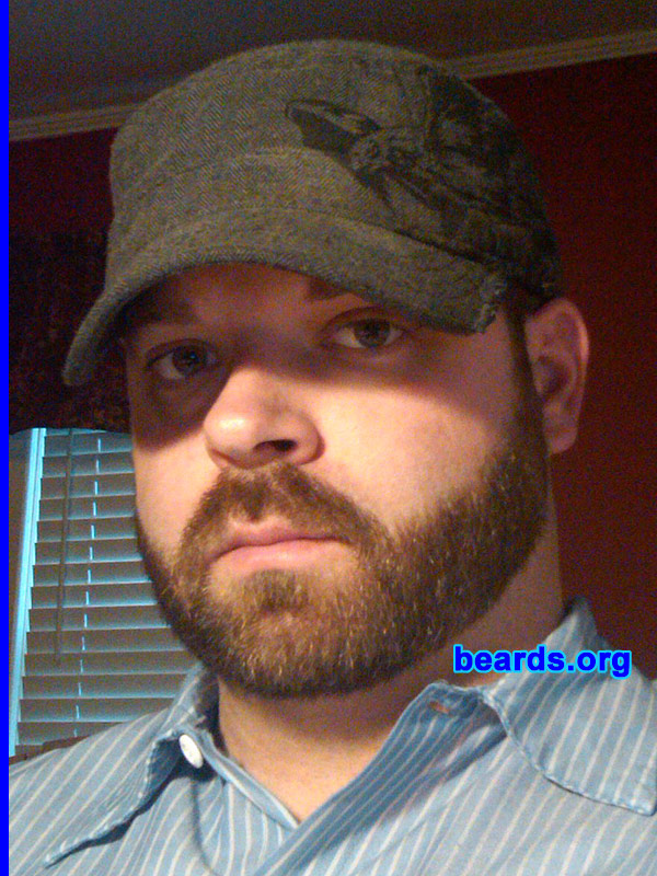 Will
Bearded since: 2010.  I am an occasional or seasonal beard grower.

Comments:
I grew my beard for the appearance, masculinity, and because my wife likes it!

How do I feel about my beard?  I'm satisfied with the thickness and like it better the longer it gets!
Keywords: full_beard