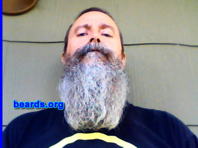 William D.S.
Bearded since: 2012/09/01. I am a dedicated, permanent beard grower.

Comments:
Why did I grow my beard? It's in the will of God, distinction between the sexes.  History shows shaving to be pagan and God gave the man the beard. He expects the man to grow it.

How do I feel about my beard? Wish I had never shaved, ever.
Keywords: full_beard