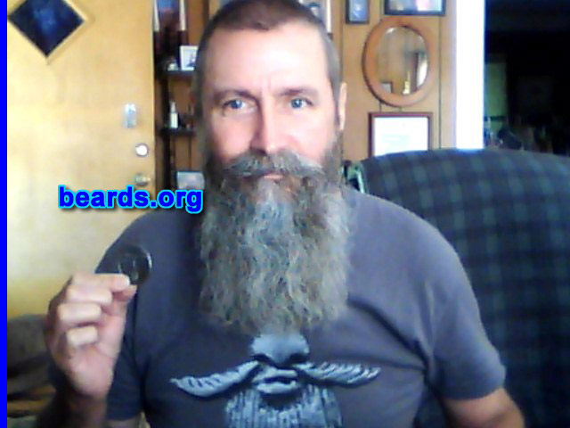 William D.S.
Bearded since: 2012/09/01. I am a dedicated, permanent beard grower.

Comments:
Why did I grow my beard? It's in the will of God, distinction between the sexes.  History shows shaving to be pagan and God gave the man the beard. He expects the man to grow it.

How do I feel about my beard? Wish I had never shaved, ever.
Keywords: full_beard