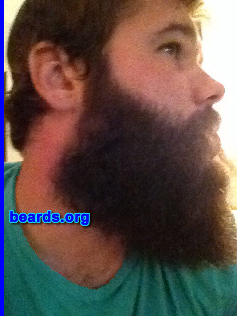 Brendon L.
Bearded since: 2000. I am a dedicated, permanent beard grower.

Comments:
Why did I grow my beard? It's me. Had a beard or goatee since I could grow at age sixteen. Feel naked without facial hair.

How do I feel about my beard? Compliments daily make me feel I have a deserving beard.
Keywords: full_beard