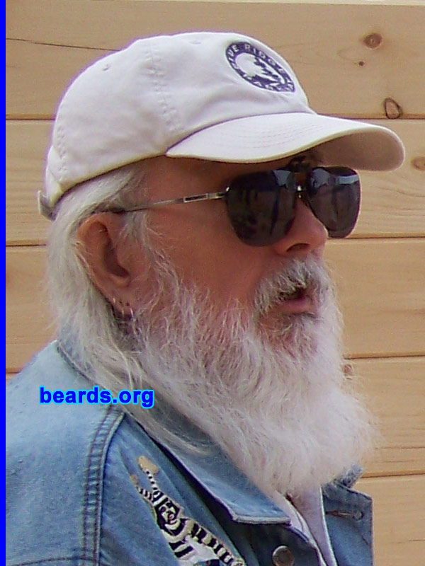 Charles D.
Bearded since: 2006.  I am a dedicated, permanent beard grower.

Comments:
I grew my beard because I had grown tired of shaving it off.

How do I feel about my bard? It's part of my face and part of who I am.
Keywords: full_beard