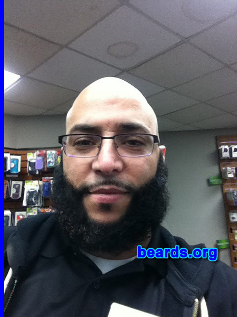 Eddie H.
Bearded since: 2013. I am a dedicated, permanent beard grower.

Comments:
Why did I grow my beard? I've always had one, but not this long. I just wanted to see how long it'll get. And I love it.

How do I feel about my beard? It's a part of me and I am a part of it.
